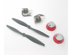 Flightline 1.6M P-38L Silver Sport Power Set